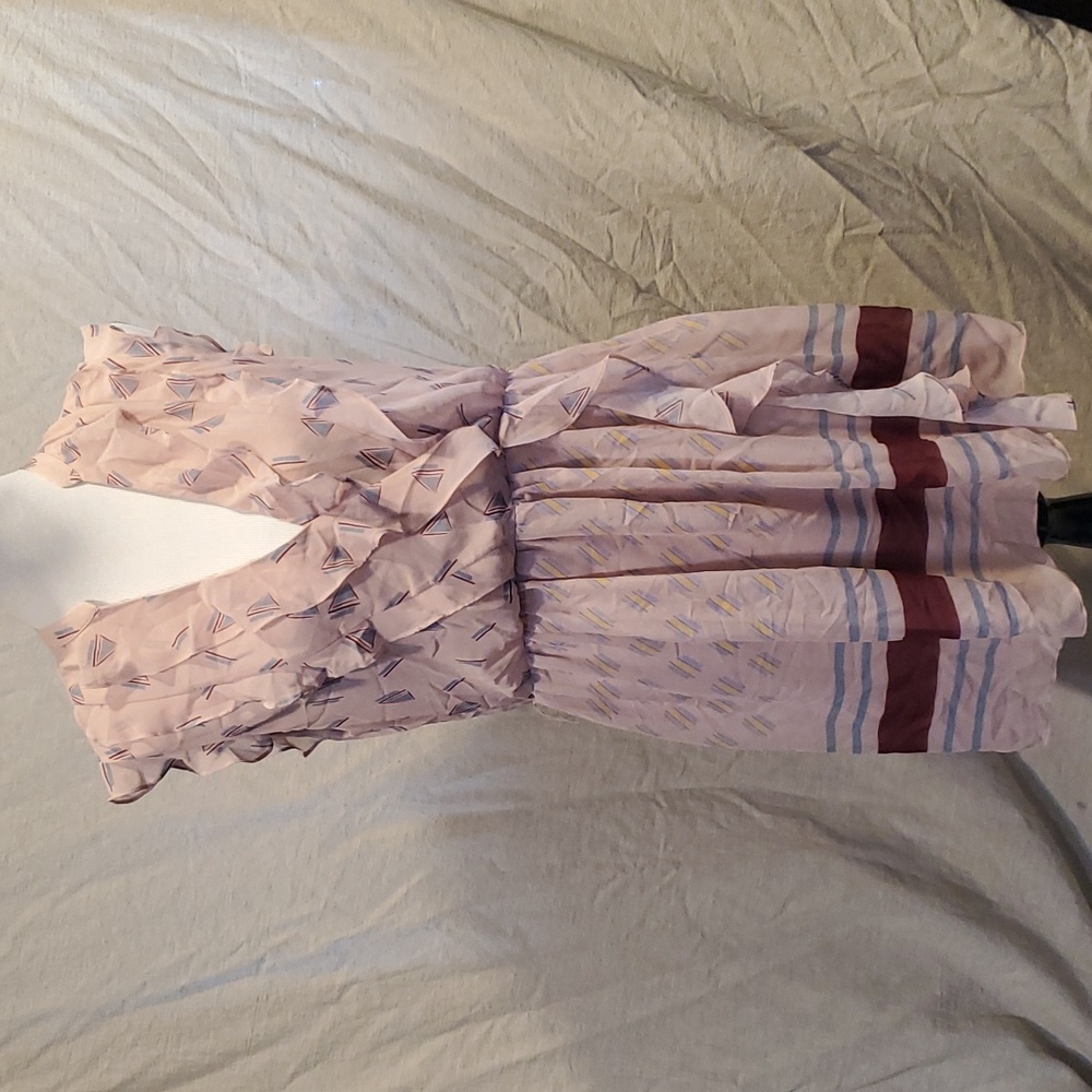 Reiss Flowy Midi Dress Nwt Sz 10
